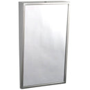 Bobrick B-293-1830 (18 x 30) Fixed-Position Tilt Mirror, 18"W x 30"H