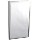 Bobrick B-293-1836 (18 x 36) Fixed-Position Tilt Mirror, 18"W x 36"H