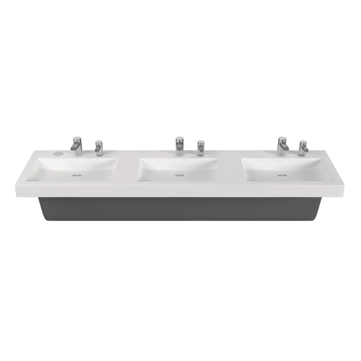 Bradley GLX-3 Express Lavatory System, Triple Basin - GLX Series