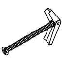 ASI 3931 2 Pan Head Machine Screws, 3-1/2" w/Toggle (1 Per Flange)