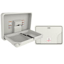 ASI 9014 Baby Changing Station - Horizontal - Plastic - Surface Mounted