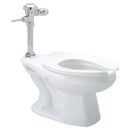 Zurn Z.WC3.AM Zurn One Manual Floor Mounted ADA Height Toilet System with 1.1 GPF Flush Valve