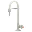 Zurn Z82900 AquaSpec polypropylene lab faucet with serrated nozzle for distilled water