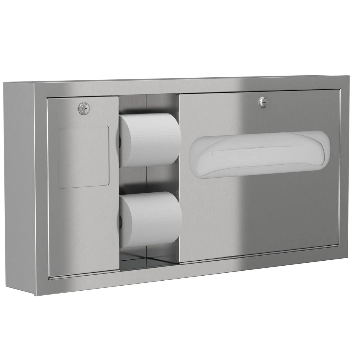 Bradley 5961-11 Horizontal Combi Unit-RH, Surface Mounted, ADA Compliant