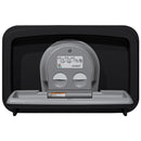 Koala Kare KB310-SSWM-MBLK Horizontal Surface-Mounted Matte Black Stainless Steel Baby Changing Station