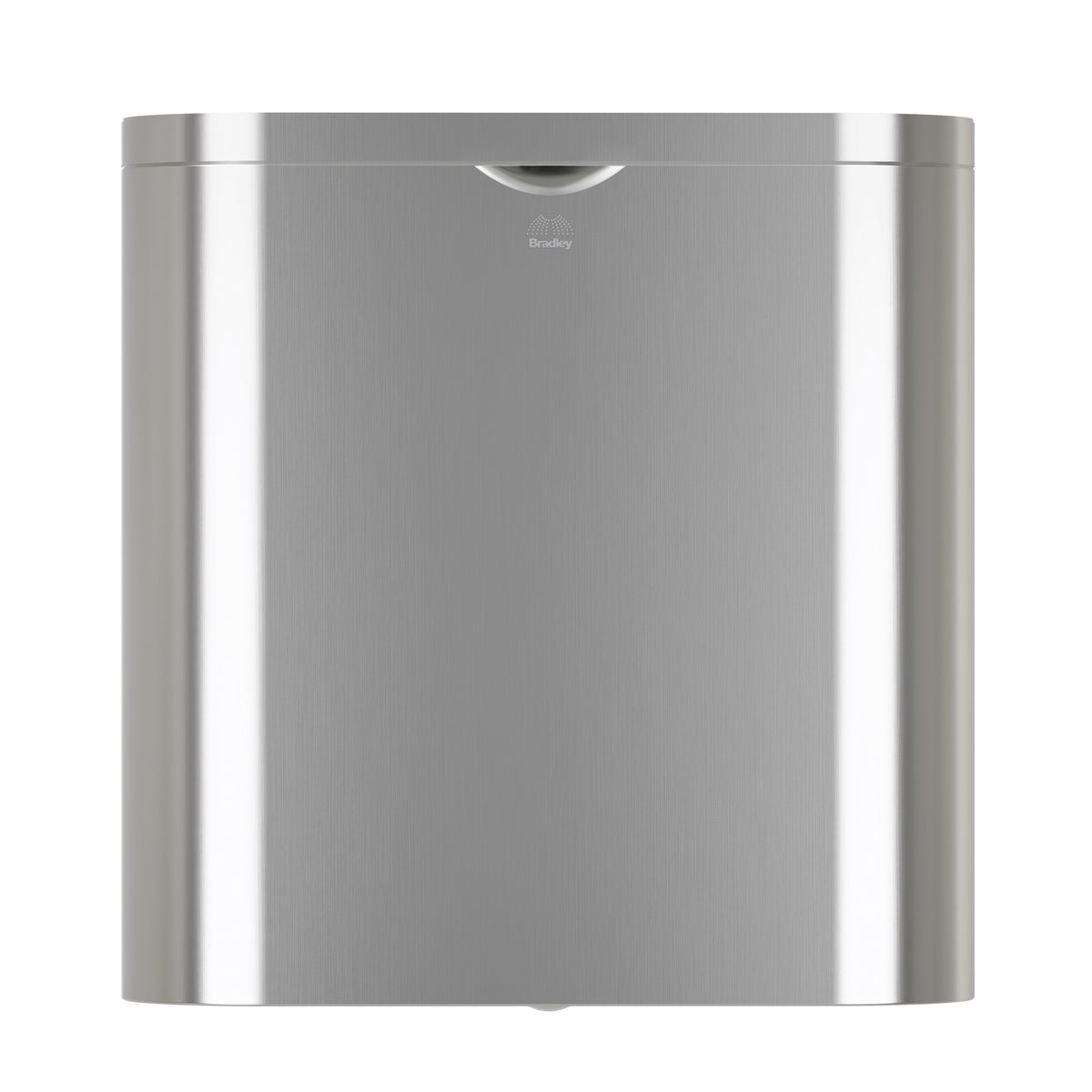 Bradley Elvari Series Napkin Disposal - Stainless, Surface Mounted - 4B2-110000 (Classic Satin Stainless)