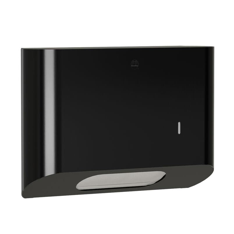 Bradley Elvari Series Towel Dispenser - Surface Mounted, Small Capacity - 2B1-113400-BB, Brushed Black