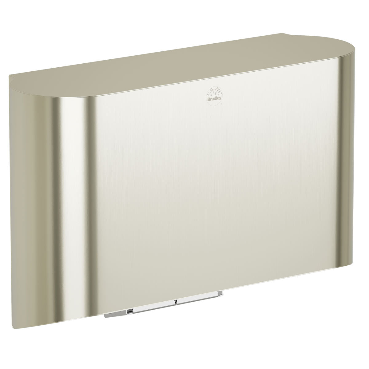Bradley Elvari Series Hand Dryer - ADA High Speed Surface Mounted, 110V - 2B4-2110000-BN, Brushed Nickel