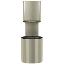 Bradley Elvari Series Towel/Waste Combination Unit - Surface Mounted, 14 GAL - 2B5-110000-BN, Brushed Nickel