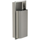 Bradley Elvari Series Waste Receptacles - Recessed, Medium Capacity, 12 GAL - 3B1-000000-BS, Brushed Stainless
