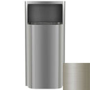 Bradley Elvari Series Waste Receptacles - Recessed, Large Capacity, 12 GAL - 3B1-003600-BN, Brushed Nickel
