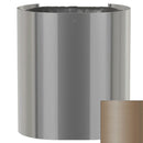 Bradley Elvari Series Waste Receptacles - Surface Mounted, Small Capacity, 10 GAL - 3B1-113400-BZ, Brushed Bronze