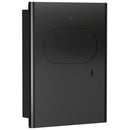 Bradley Elvari Series Napkin Disposal - Stainless, Recessed Mounted - 4B2-000000-BB, Brushed Black