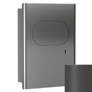 Bradley Elvari Series Napkin Disposal - Stainless, Recessed Mounted - 4B2-000000-BB, Brushed Black