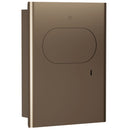 Bradley Elvari Series Napkin Disposal - Stainless, Recessed Mounted - 4B2-000000-BZ, Brushed Bronze