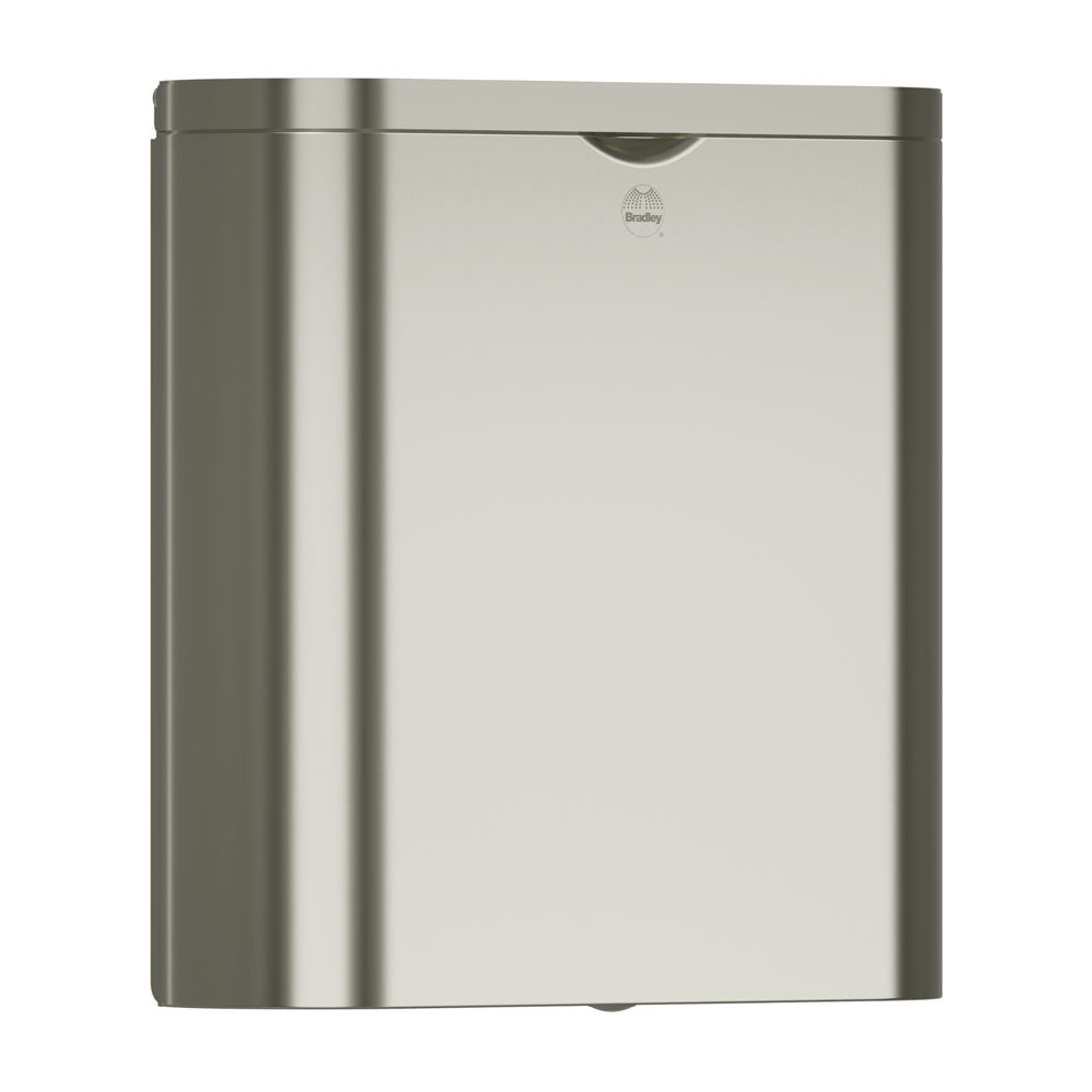 Bradley Elvari Series Napkin Disposal - Stainless, Surface Mounted - 4B2-110000-BN, Brushed Nickel