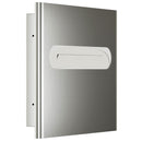 Bradley Elvari Series Seat Cover Dispenser - Recessed Mounted, Large Capacity - 5B1-003600-BS, Brushed Stainless