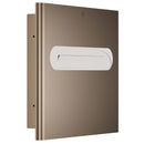 Bradley Elvari Series Seat Cover Dispenser - Recessed Mounted, Large Capacity - 5B1-003600-BZ, Brushed Bronze