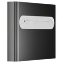 Bradley Elvari Series Seat Cover Dispenser - Surface Mounted, Medium Capacity - 5B1-110000-BB, Brushed Black