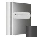 Bradley Elvari Series Seat Cover Dispenser - Surface Mounted, Large Capacity - 5B1-113600-BB, Brushed Black