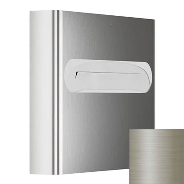 Bradley Elvari Series Seat Cover Dispenser - Surface Mounted, Large Capacity - 5B1-113600-BN, Brushed Nickel