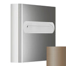 Bradley Elvari Series Seat Cover Dispenser - Surface Mounted, Large Capacity - 5B1-113600-BZ, Brushed Bronze