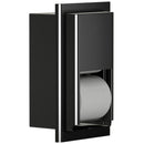 Bradley Elvari Series Toilet Tissue Dispenser - Recessed Mounted, Medium Capacity - 5B2-000000-BB, Brushed Black