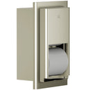 Bradley Elvari Series Toilet Tissue Dispenser - Recessed Mounted, Medium Capacity - 5B2-000000-BN, Brushed Nickel