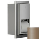 Bradley Elvari Series Toilet Tissue Dispenser - Recessed Mounted, Medium Capacity - 5B2-000000-BZ, Brushed Bronze