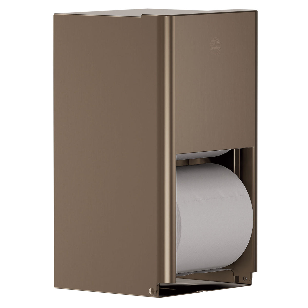 Bradley Elvari Series Toilet Tissue Dispenser - Surface Mounted, Medium Capacity - 5B2-110000-BZ, Brushed Bronze