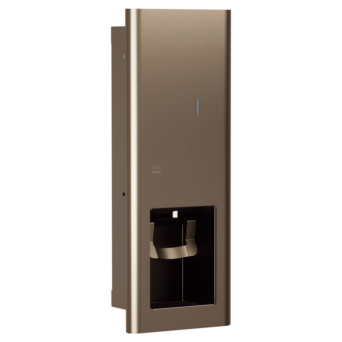 Bradley Elvari Series Foam Soap Dispenser - 40oz, Recessed - 6B1-000073-BZ, Brushed Bronze
