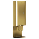 Bradley Elvari Series Liquid Soap/Gel Sanitizer Dispenser - 40oz, Surface Mounted, Drip Tray - 6B1-110000T-BR, Brushed Brass