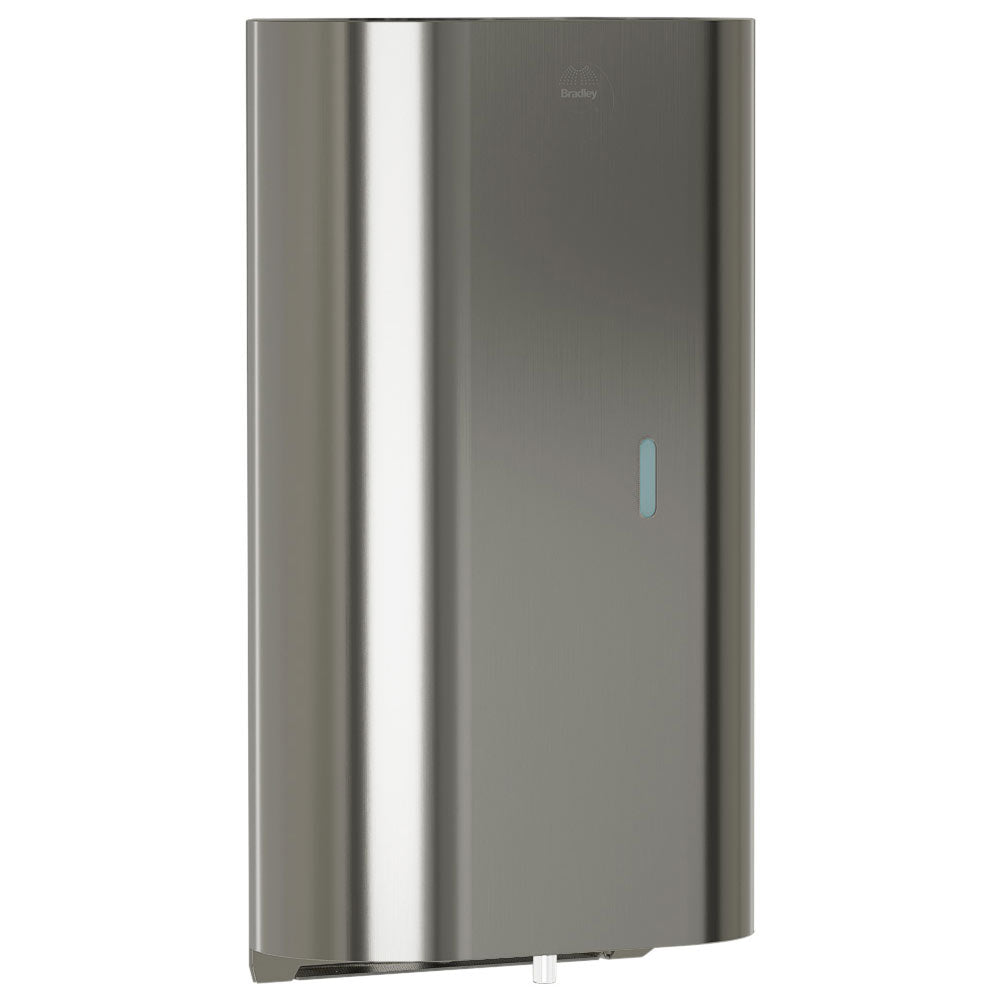 Bradley Elvari Series Automatic Foam Soap Sensor Dispenser - 40oz, Surface Mounted - 6B1-119373-BS, Brushed Stainless
