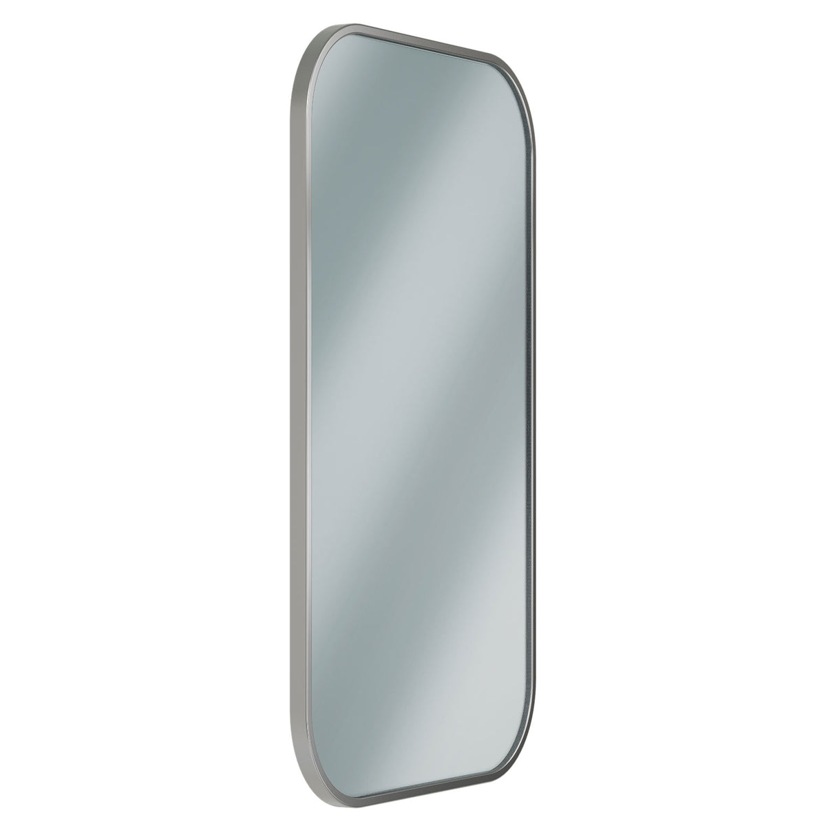 Bradley Elvari (18 x 36) Frame Mirror-Stainless, 7B1-0018360-BS, Brushed Stainless, 18"W x 36"H