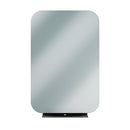 Bradley Elvari (24 x 36) Frameless Mirror w/Shelf - 7B1-3024360-BB, Brushed Black, 24" W x 36" H