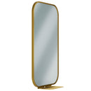 Bradley Elvari (24 x 36) Frame Mirror-Stainless w/Shelf, 7B1-2024360-BR, Brushed Brass, 24"W x 36"H