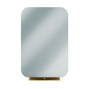 Bradley Elvari (24 x 36) Frameless Mirror w/Shelf - 7B1-3024360-BR, Brushed Brass, 24" W x 36" H