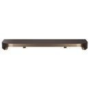 Bradley Elvari Series Shelf, Stainless Satin, 20 Gauge w/ Hooks, 8" X 24" - 7B2-0082496-BZ, Brushed Bronze