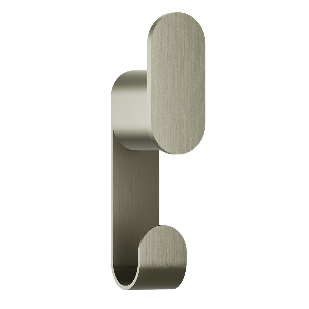 Bradley Elvari Series Robe Hook - Stainless-Surface Mounted, Double Hook - 9B1-110200-BN, Brushed Nickel