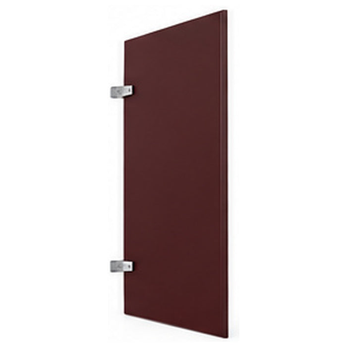 Hadrian 520118 powder coated metal urinal screen 18 x 48 in Bordeaux (607)