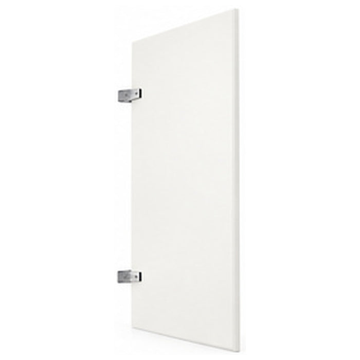 Hadrian 520118 powder coated metal urinal screen 18 x 48 in Extra White (541)
