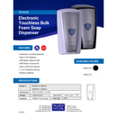 Palmer Fixture SF0900 Electronic Bulk Foam Dispenser