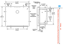 Bobrick B-4353 Commercial Restroom Sanitary Napkin Disposal, Recessed-Mounted, Stainless Steel