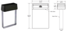 Bobrick 3944-134 Commercial Restroom LinerMate for Bobrick 12 Gallon Waste Receptacles