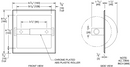 ASI 7402-SD Commercial Toilet Paper Dispenser, Recessed-Mounted, Stainless Steel w/ Satin Finish