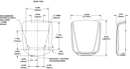 World Dryer VERDEdri Q-973A Suface-Mounted ADA Hand Dryer, Brushed Stainless Steel, Updated Part Number: Q-973A2