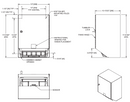 ASI 8523A Traditional - Auto Paper Towel Dispenser - Roll - Battery - Surface Mounted