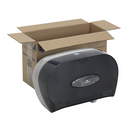 Georgia Pacific Two-Roll Bathroom Tissue Dispenser, 13.56" X 5.75" X 8.63", Smoke - GPC59206