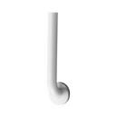 ASI 3701-42W Snap Flange (1-1/4" O.D) White Powder Coated Finish - Straight Grab Bar, 42"