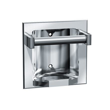 ASI 7410-SD Recessed Soap Dish with Bar